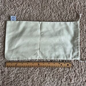 Loewe Light Cream Drawstring Dust Pouch